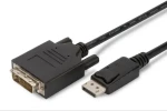 MicroConnect DisplayPort 1.2 - DVI-D Kabel M-M / 1m / 6mm / Dual-Link / 1920 x 1080 / černá (DP-DVI-MM-100)