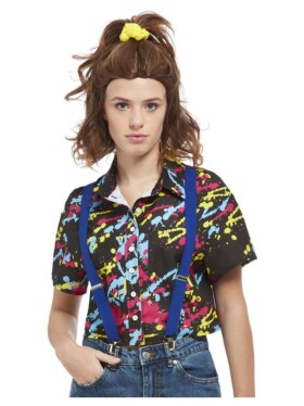 Smiffys.com Košile 80. léta Velikost: M