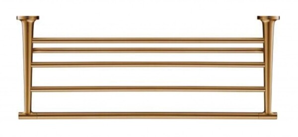 DURAVIT - Starck T Držák ručníků, délka 60 cm, kartáčovaný bronz 0099440400