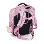 Školní batohový 5-dílný set Bagmaster LUMI 25 A KRÁLÍČEK (batoh,penál,sáček na cvičky,box na svačinu,láhev)