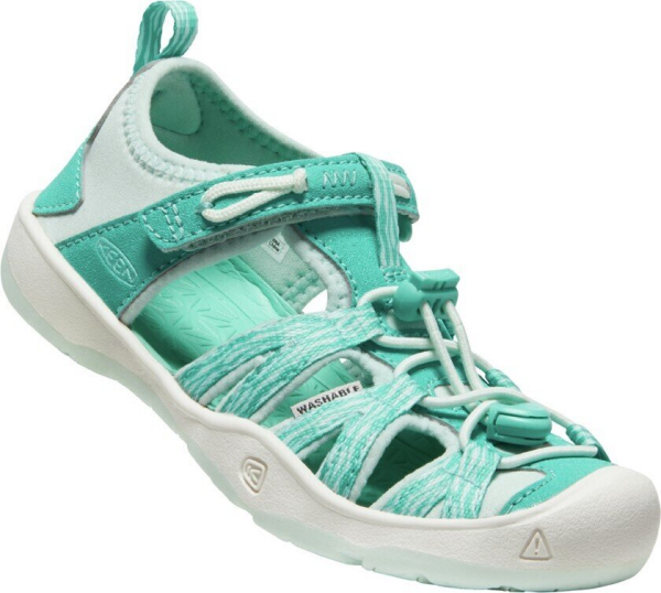 Dětské sandály Keen MOXIE SANDAL CHILDREN waterfall/blue glass Velikost: