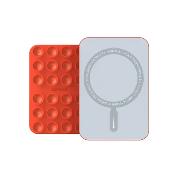 SKINARMA STAX magnetický přísavný držák Orange (8886461247152)