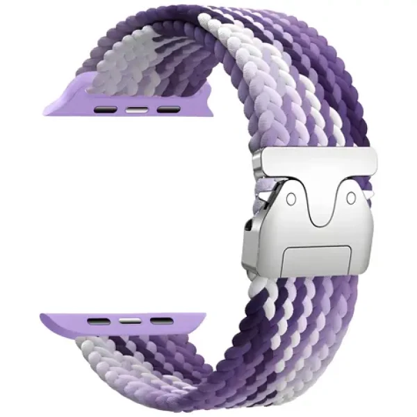 Beline řemínek Woven Nylon Parachute fialová / Řemínek pro Apple Watch / 38/40/41 mm / Nylon