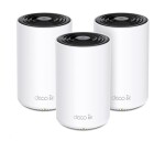 TP-Link Deco XE75 Pro(3-pack) WiFi6E Mesh (AXE5400,2,4GHz/5GHz/6GHz,1x2,5GbELAN/WAN,2xGbELAN) EDF_438729