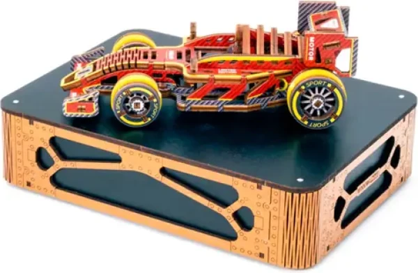 WOODEN CITY 3D Dřevěné puzzle Bolid Limitovaná edice