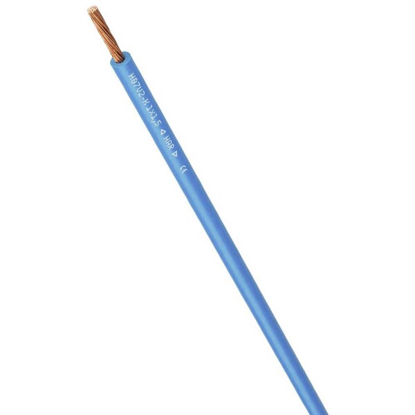 LAPP 4519024K/400 Jednotlivá žíla, 1 x 6 mm², modrá, 400 m