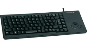 CHERRY G84-5400LUMDE-2 černá / Klávesnice s trackballem / drátová / USB / DE layout (G84-5400LUMDE-2)