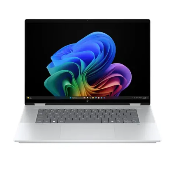 HP OmniBook X Flip AI 16-as0433nc stříbrná / Notebook 2v1 / 16" 2K OLED dotykový / Intel Core Ultra 7-256V / 16GB (C27K9EA#BCM)