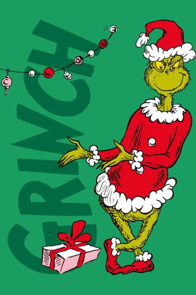 Mikroflanelová deka - Grinch Presents