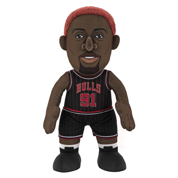 Plyšový hráč Chicago Bulls NBA Dennis Rodman Bleacher Creatures