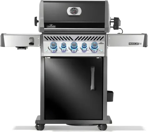 Napoleon Rogue 425 PRO-S černá / Plynový gril / rotisserie (otočný rožeň) (RPS425RSIBPK-2-CZ-R)