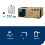 TORK 130007 papírové ručníky bílé na roli do dávkovače 651420 W6