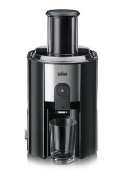 Braun J 500 černá / odšťavňovač / 900 W / 1.25 l šťáva / 2 l dužina / 2 rychlosti (J 500 Black)