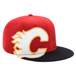 Starter Pánská kšiltovka Calgary Flames NHL Big Fan Flat Brim