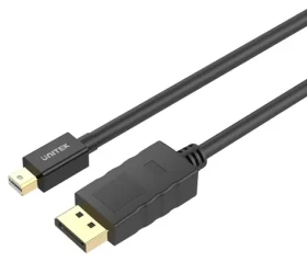 Unitek Y-C611BK černá / Kabel / Mini DisplayPort - DisplayPort / 2 m / DP 1.2 (Y-C611BK)