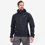 Pánská hybridní zateplená bunda Montane Axis Alpha Jacket black XL