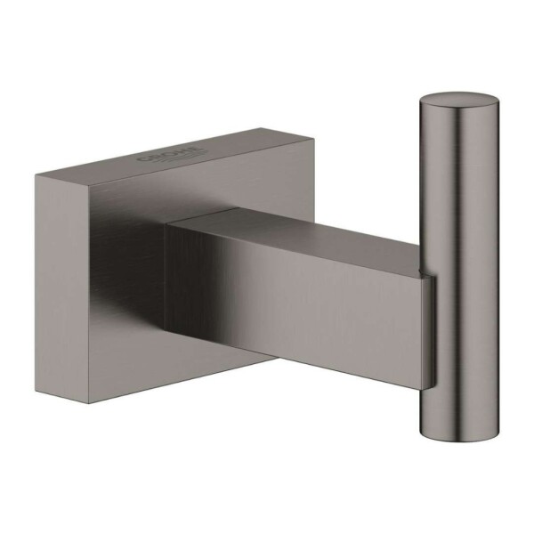 GROHE - Essentials Cube Háček, kartáčovaný Hard Graphite 40511AL1
