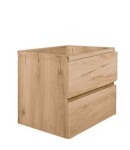 Koupelnová skříňka s dubovou krycí deskou SAT B-Way dub mat BWAY260OAKDESK BWAY260OAKDESK