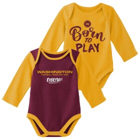 Outerstuff Dětské body Washington Football Team NFL Born to Play Baby Body Set (2 ks)