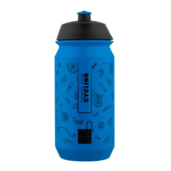 Láhev FORCE PLAY 0,5 l, modro-černá