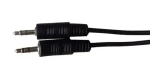 MicroConnect Slim audio kabel 3-pin Jack 3.5mm - Jack 3.5mm 10m černá (AUDLL10)