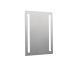 Naturel - Hranaté zrcadlo 60x70 cm s LED osvětlením, topná fólie, senzor s nastavitelnou teplotou 2700-6500K, IP44 ZIL6070TLEDS ZIL6070TLEDS