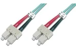 DIGITUS SC/SC / Optický patch kabel / Multimode 50/125 µm / OM3 / Duplex / 5 m (4016032248569)