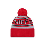 New Era Pánská zimní čepice Kansas City Chiefs NFL Pom Wordmark