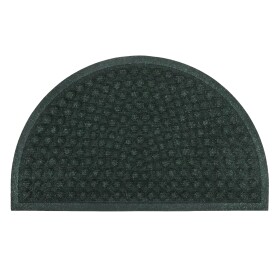 House Doctor Rohožka Half Round Green, zelená barva, plast