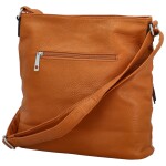 Stylová dámská koženková crossbody kabelka Felici, hnědá