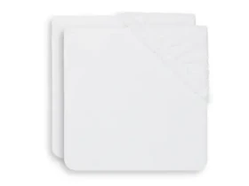 Jollein Potah na přebalovací podložku 50x70cm 2 ks froté White (2550-503-00001)
