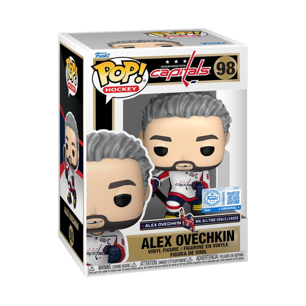 Funko POP NHL: Capitals- Ovechkin (All-Time Scorer)
