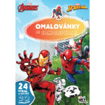 Marvel Omalovánky A4 se samolepkami