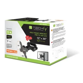 Techly 103793 černá / Stolní držák pro LED/LCD / 13-30" / 10 kg / VESA 75x75, 100x100 / 360° (ICA-LCD-100BK)