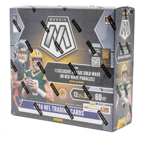 2024 Panini Mosaic NFL Football Hobby Box International - karty amerického fotbalu