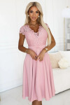 Dámské šaty 381-6 LINDA - NUMOCO starorůžová L