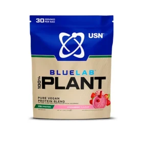 USN 100% Plant Protein 900 g jahoda (12445)
