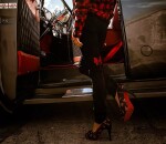 Dámské kalhoty Rusty Pistons Rptrw25 Jackie Bow black - 28 / černá