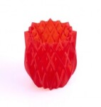 PLA filament CRYSTAL Red 1,75 mm Smartfil 1 kg