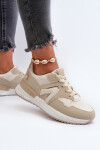 Dámské tenisky z ekologické kůže béžové Vinelli 41