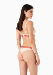 Dámská tanga 2PACK 163333 3F235 03050 nude Emporio Armani