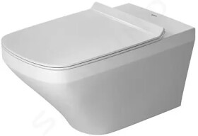 DURAVIT - DuraStyle Závěsné WC Compact, s WonderGliss, bílá 25370900001