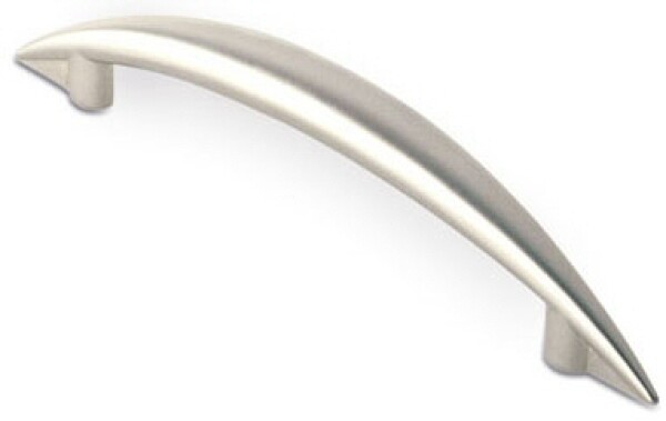 Siro Nábytková úchytka 809 rozteč: 128mm nikl broušený (S12048)