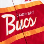 Mitchell & Ness Pánská bunda Tampa Bay Buccaneers NFL Script Heavyweight Satin Velikost: S
