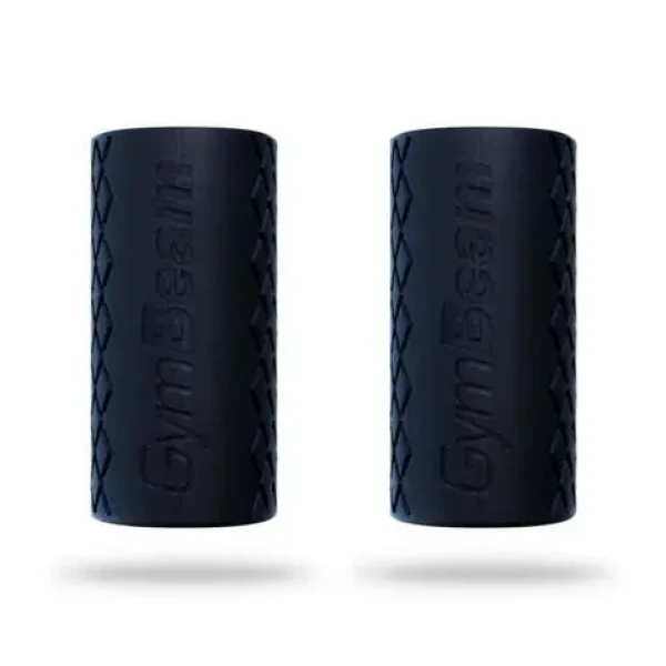 Silikonové úchopy na činku Grip - GymBeam (černá) (36217-1-black)