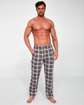 Pánské pyžamové kalhoty Cornette 691/30 662402 S-2XL Barva: džínová hořčice, Velikost: M