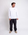 Tričko Patagonia M's L/S P-6 Logo Responsibili-Tee® Fiber White
