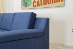 Nábytek VACULÍK Rohová sedačka PETRA - rozkládací + úložný prostor VARIANTA PROVEDENÍ: (š): 250 cm - opěry STANDART (48 cm)