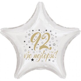 92. narozeniny balónek hvězda Balonky.cz 92. narozeniny balónek hvězda Balonky.cz