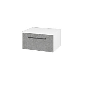 Dřevojas - Nízká skříňka DOS SNZ1 60 - N01 Bílá lesk / Úchytka T06 / D20 Galaxy 281328H